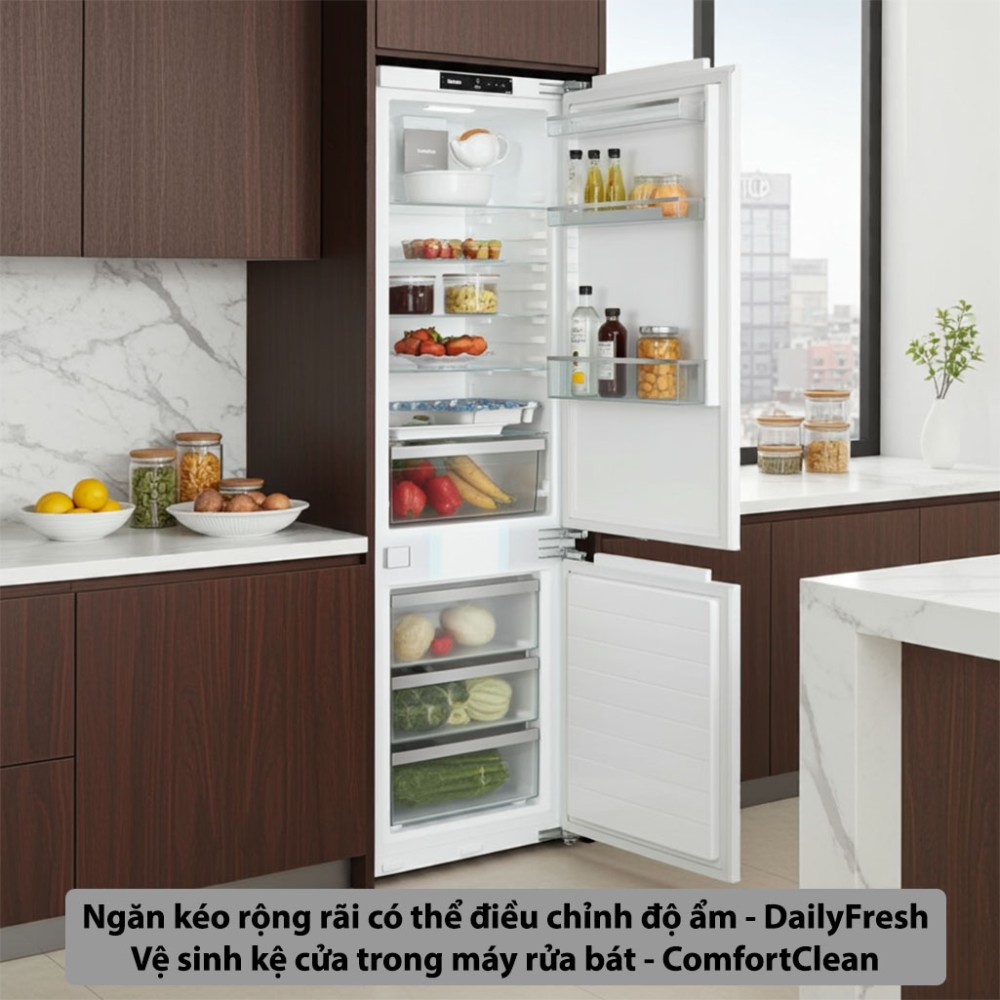 Tủ lạnh âm tủ Miele KFN-7734C - Hàng chính hãng