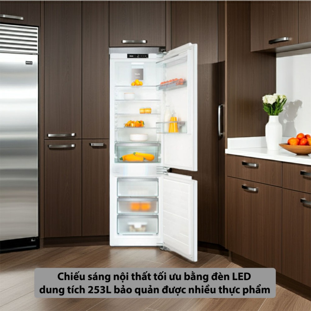 Tủ lạnh âm tủ Miele KFN-7734C - Hàng chính hãng