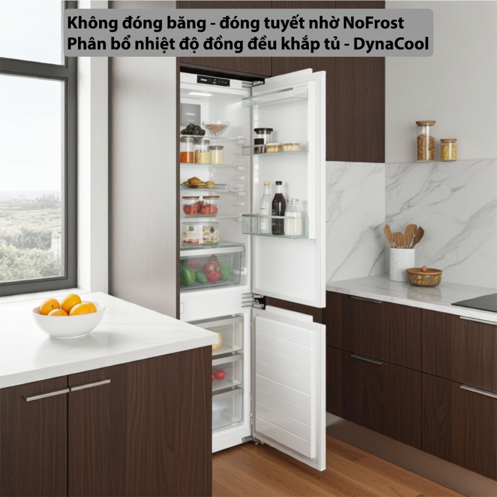 Tủ lạnh âm tủ Miele KFN-7734C - Hàng chính hãng