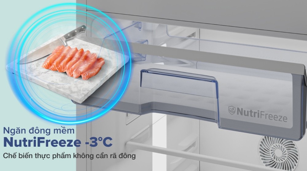 Tủ lạnh Beko Inverter 375 lít RDNT401I50VDHFSK - Hàng chính hãng