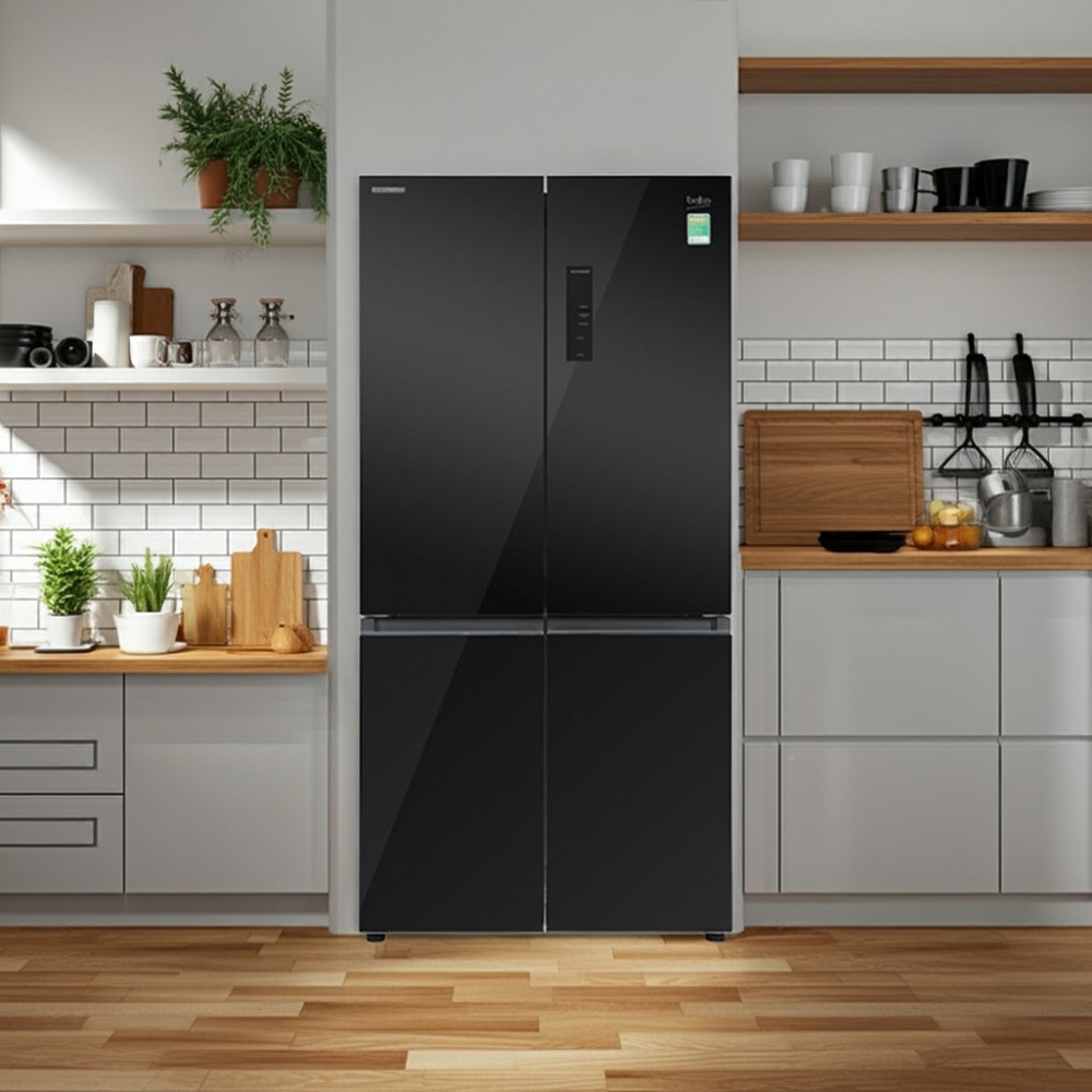 Tủ lạnh Beko Inverter 553 lít Multi Door GNO51651GBVN - Hàng chính hãng
