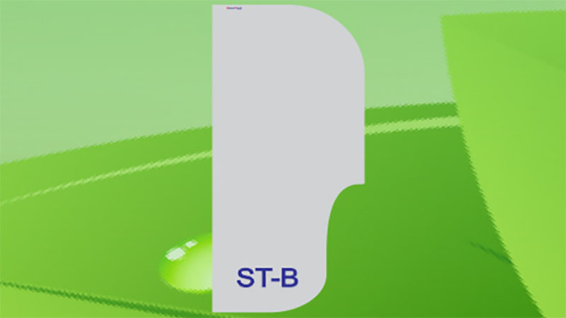 Vách ngăn bồn tiểu nam Smarttech ST-B - Hàng chính hãng