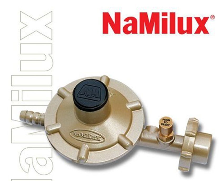 Van ngắt gas tự động Namilux NA-337S (Bình xám) - Hàng chính hãng