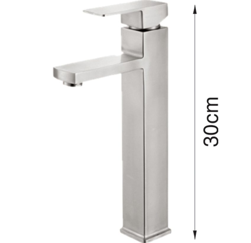 Vòi Lavabo nóng lạnh inox Olaytoto KB-215SB - Hàng chính hãng