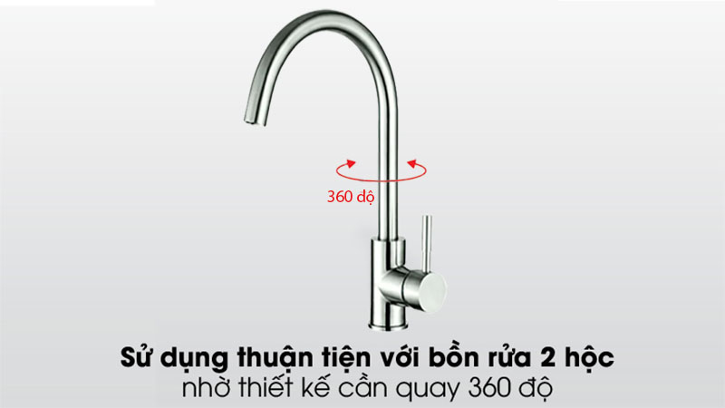 Vòi rửa bát Binova VBI-25 - Hàng chính hãng