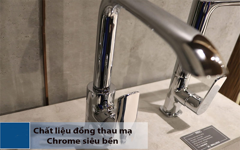Vòi rửa chén nóng lạnh Malloca K290C - Hàng chính hãng