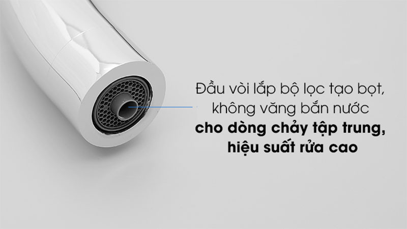 Vòi rửa chén nóng lạnh tăng áp đồng Malloca K150DW - Hàng chính hãng