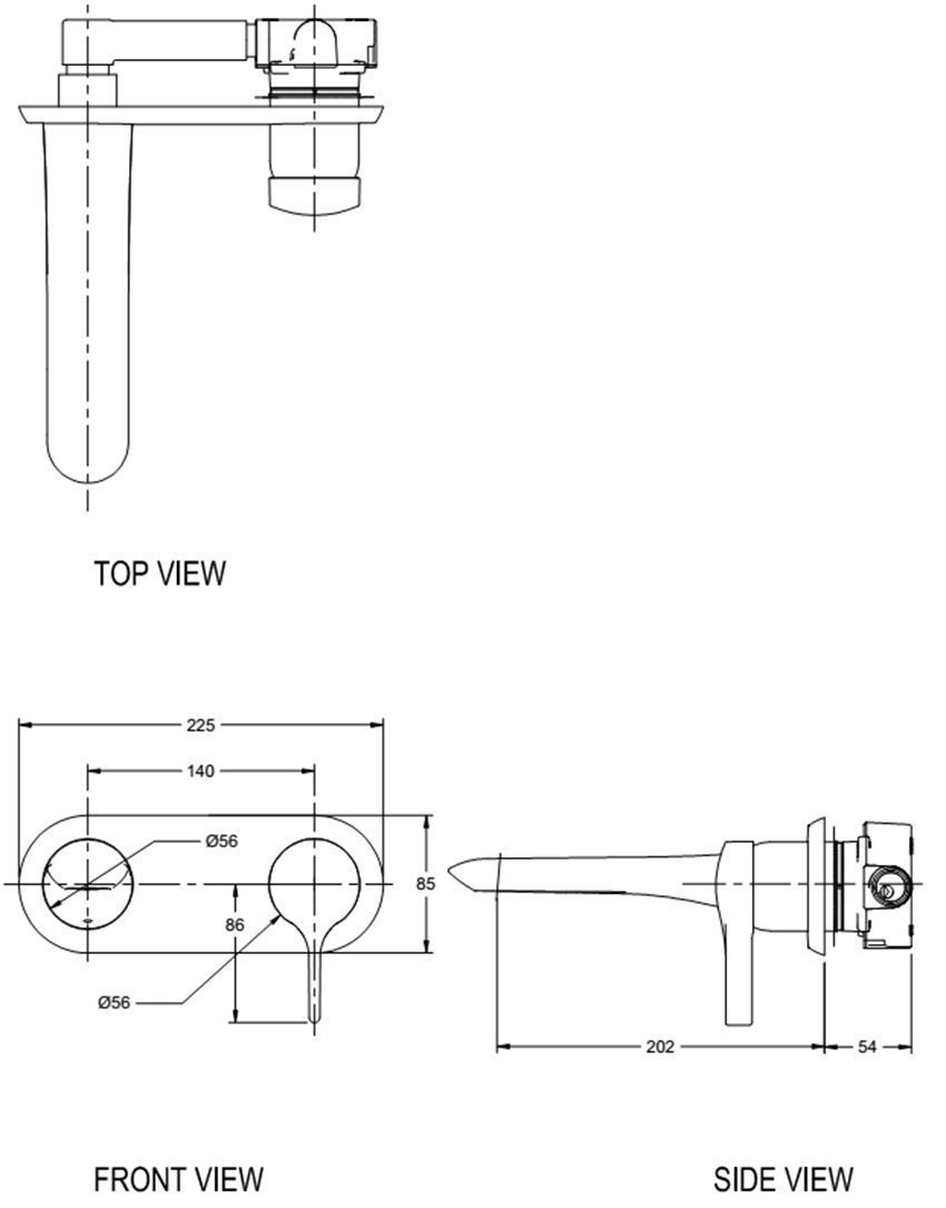 Vòi rửa mặt nóng lạnh American Standard WF-6804 - Hàng chính hãng
