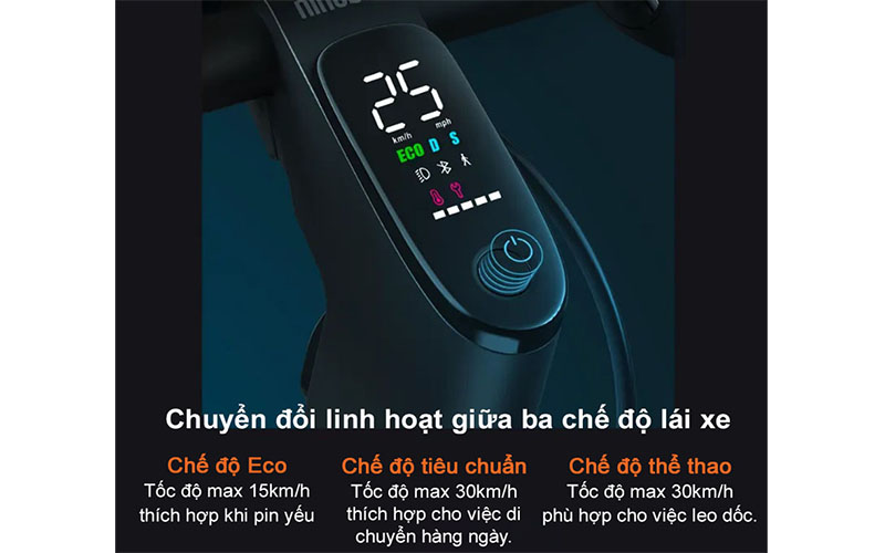 Xe điện Scooter Segway Ninebot F40 - Hàng chính hãng