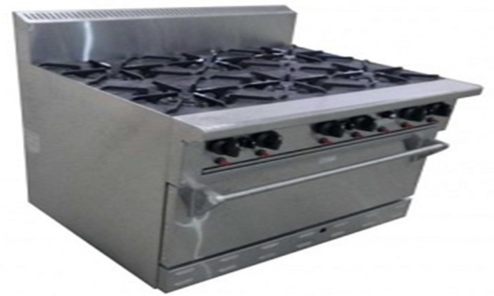 Bếp âu 6 họng có lò nướng BERJAYA DRO 6L - Hàng chính hãng