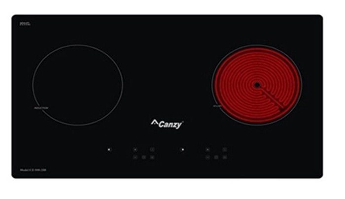 Bếp đôi điện từ hồng ngoại Canzy CZ 500-2IH - Hàng chính hãng