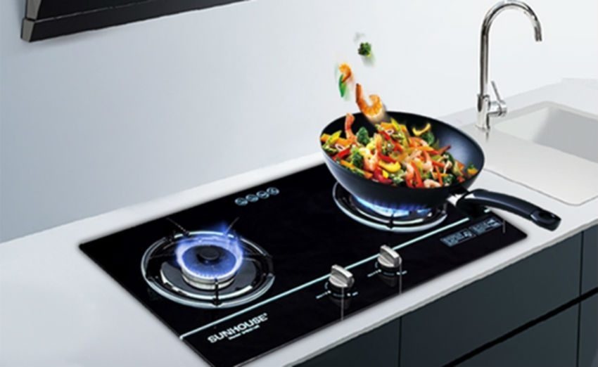 Bếp gas âm kính Sunhouse SHB501MT - Hàng chính hãng