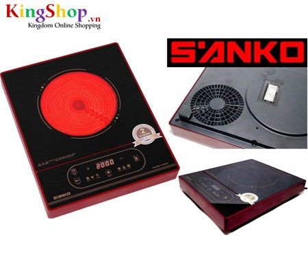 Bếp hồng ngoại Sanko SI- 718 R - Tiêu chuẩn Châu ÂU - Hàng chính hãng