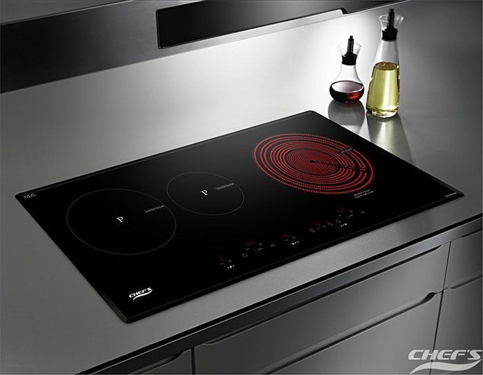 Bếp 1 hồng ngoại 2 điện từ Chef's EH-MIX544 - Hàng chính hãng