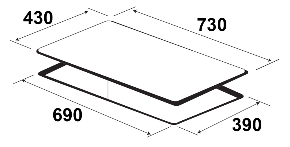 Bếp từ Kaff KF-FL1368II Pro - Hàng chính hãng