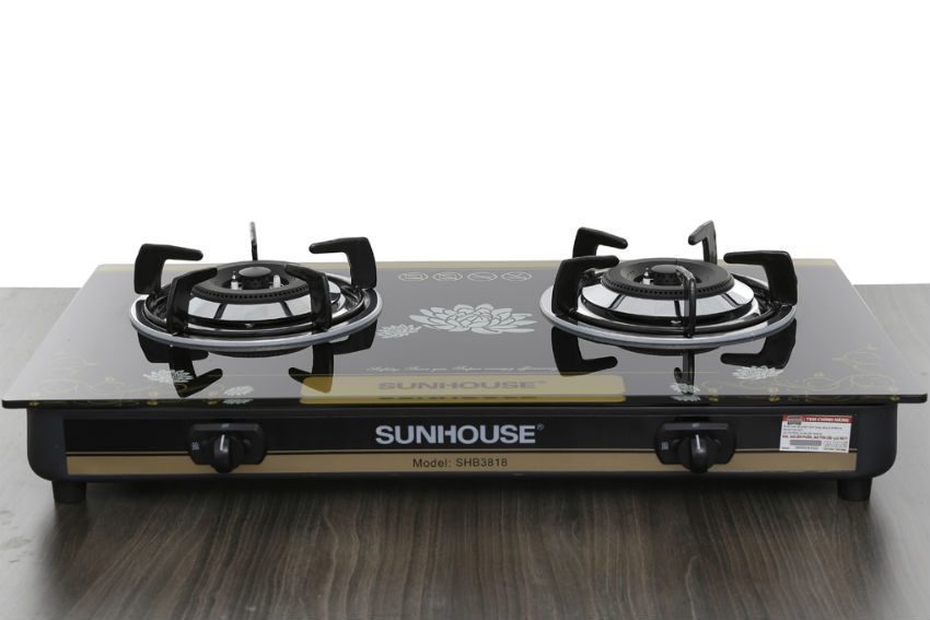 Bếp gas dương mặt kính Sunhouse SHB3818 - Hàng chính hãng