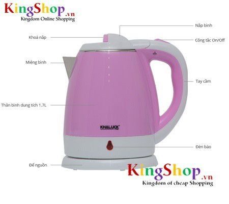 Bình đun siêu tốc Khaluck KL-102 - Hàng chính hãng