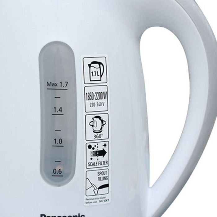 Bình đun siêu tốc Panasonic NC-GK1WRA - Hàng chính hãng