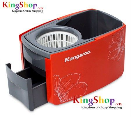 Bộ lau nhà 360 độ Kangaroo KG99R - Hàng chính hãng