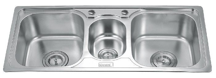 Chậu rửa chén 3 hộc Gorlde GD-5630 - Hàng chính hãng