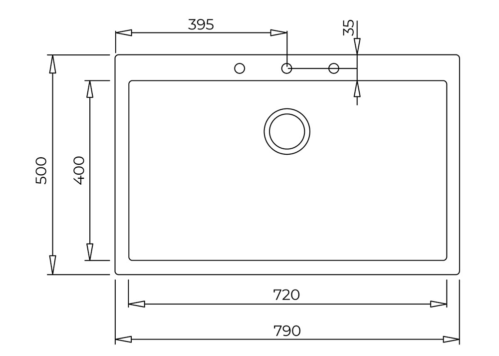 Chậu rửa chén Teka FORSQUARE 72.40 TG GREY - Hàng chính hãng