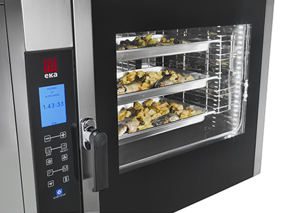 Lò hấp nướng đa năng 5 khay EKA EKF 511 TC - Hàng chính hãng