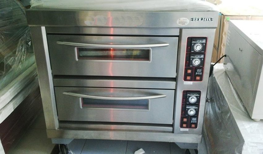 Lò Nướng Điện 2 Tầng 4 Khay Berjaya BJY-E13KW-2BD - Hàng chính hãng
