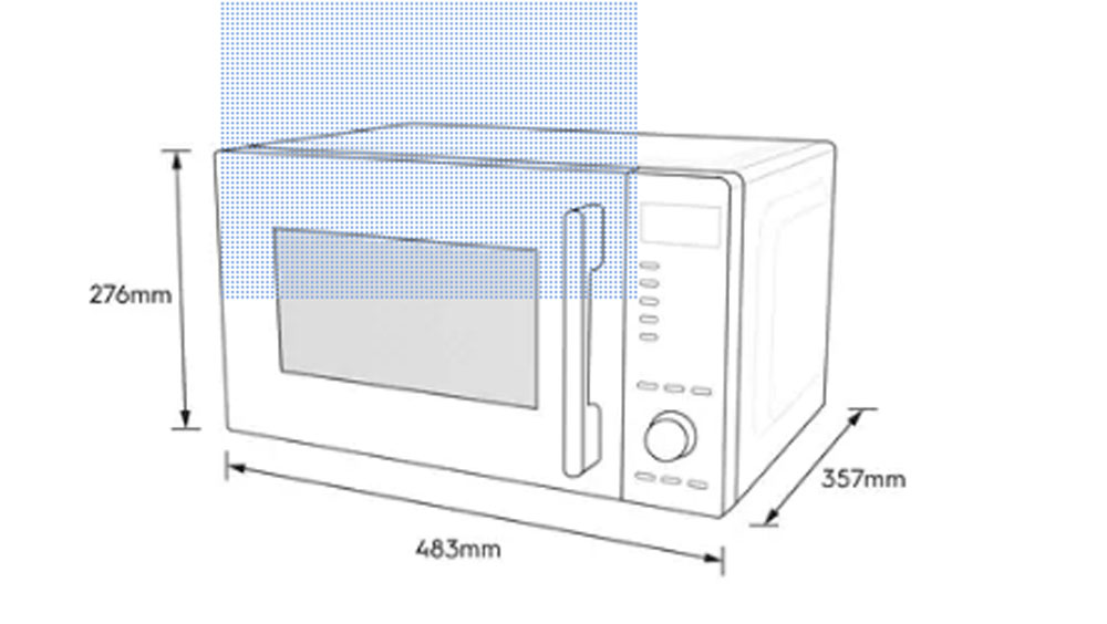 Lò vi sóng Electrolux EMM23D22B  - Hàng chính hãng