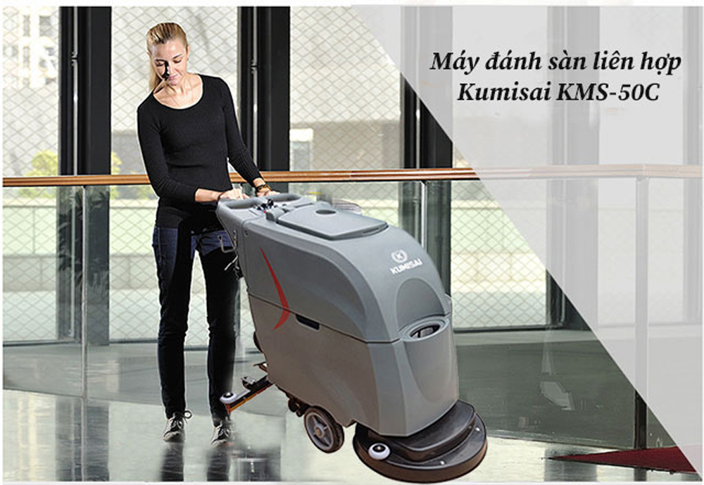 Máy chà sàn liên hợp Kumisai KMS-50C - Hàng chính hãng