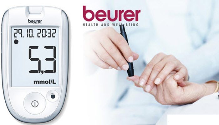 Máy đo đường huyết Beurer GL42 mmol/Dl - Hàng chính hãng