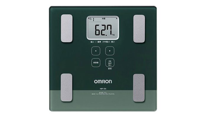 Cân đo lượng mỡ cơ thể Omron HBF-224 - Hàng chính hãng