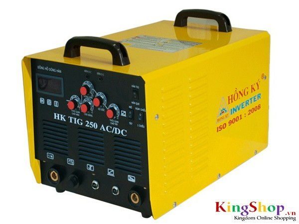 Máy hàn điện tử Hồng Ký Inverter HK TIG 250 - 220V (AC/DC) - Hàng chính hãng