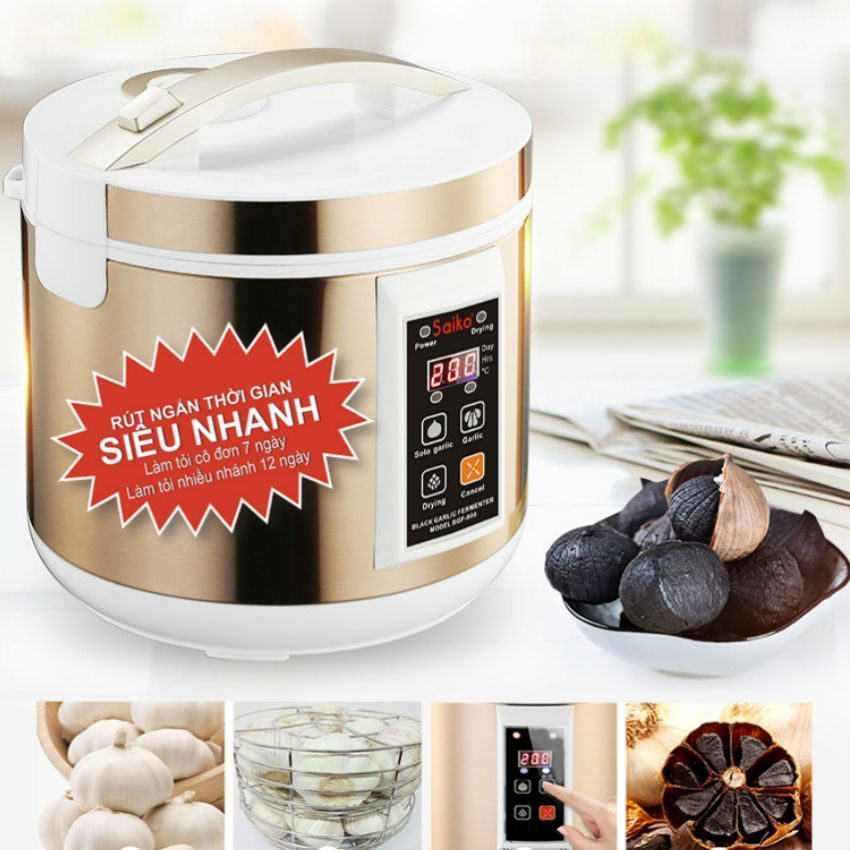 Máy làm tỏi đen Saiko BGF-900 - Hàng chính hãng