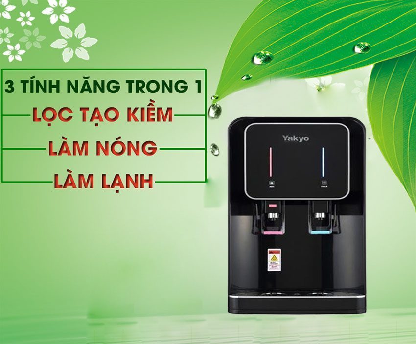 Máy lọc nước nóng lạnh Nano Yakyo TP-815Y - Hàng chính hãng
