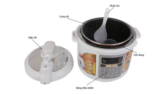Nồi áp suất Elmich Smart Cook PCS-0239 - Hàng chính hãng