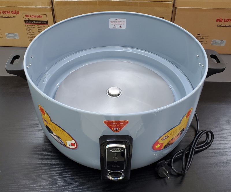 Nồi cơm điện nắp rời Ladomax HA-7185 (8.5 lít) - Hàng chính hãng