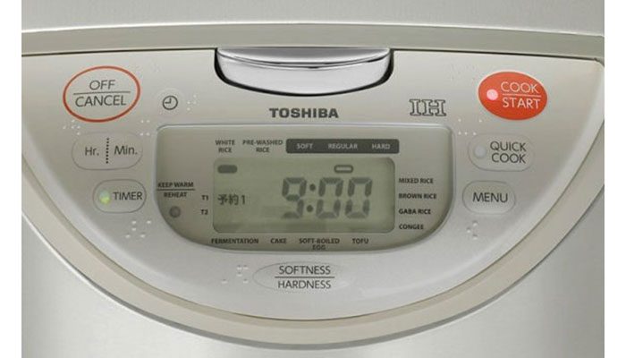 Nồi cơm điện tử Toshiba RC-10RH(CG)VN - 1 Lít - Hàng chính hãng