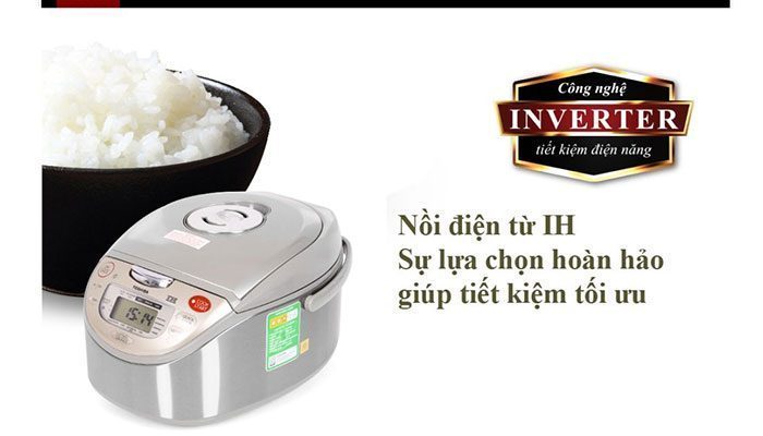 Nồi cơm điện tử Toshiba RC-10RH(CG)VN - 1 Lít - Hàng chính hãng