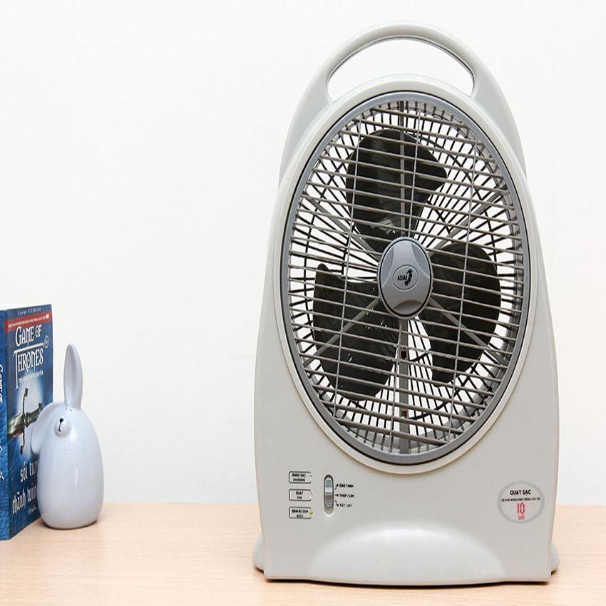 Quạt sạc Asia QS1001 - Hàng chính hãng