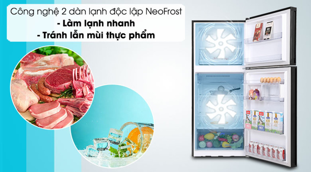Tủ lạnh Beko inverter 340 lít RDNT371I50VGB - Hàng chính hãng