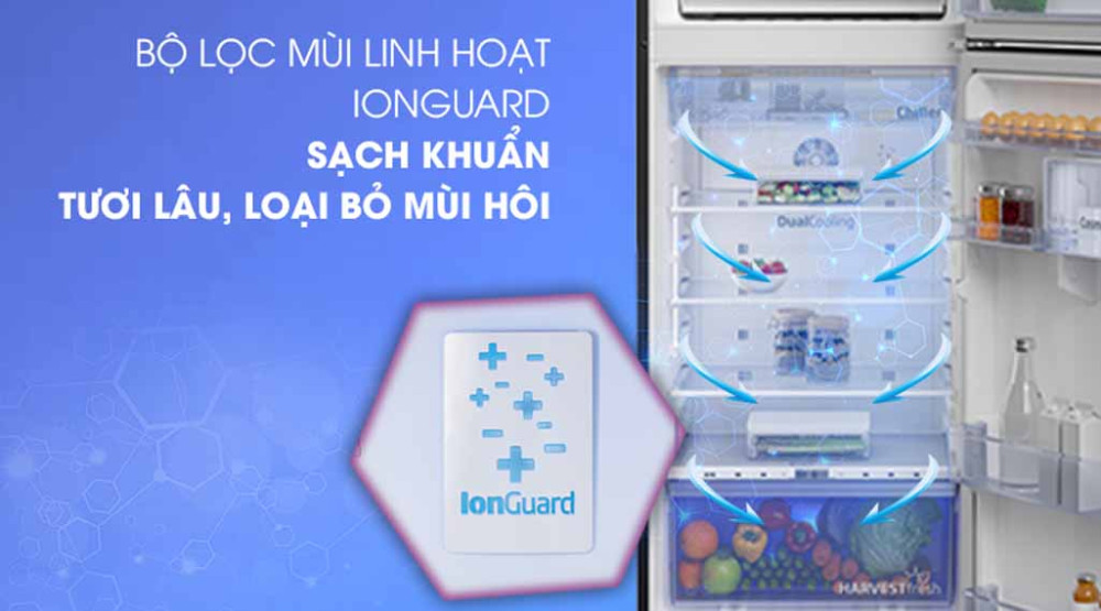 Tủ lạnh Beko inverter 340 lít RDNT371I50VGB - Hàng chính hãng
