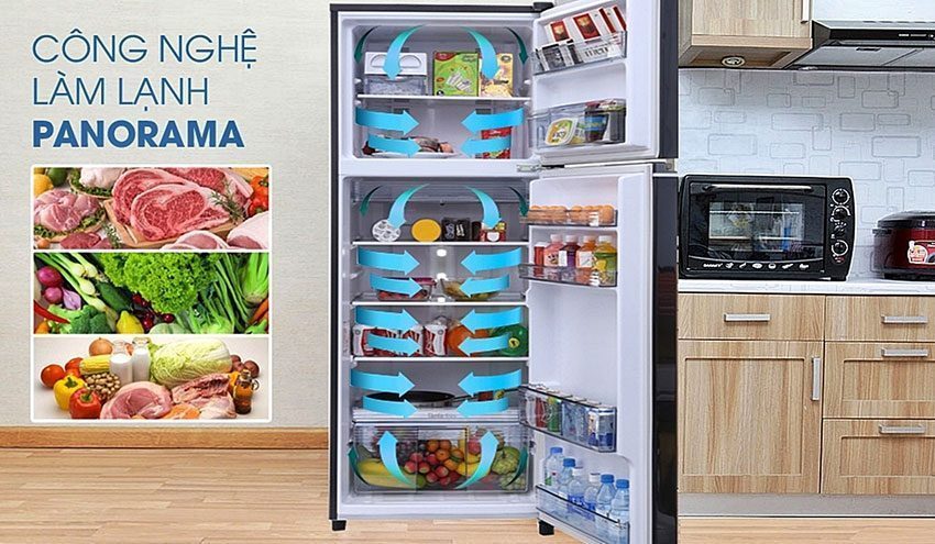 Tủ lạnh Panasonic NR-BL348PKVN - Hàng chính hãng