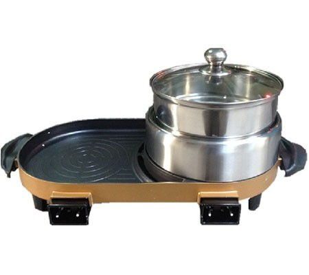Vỉ nướng và bếp lẩu nướng đa năng Happy SJL 22 - Hàng chính hãng