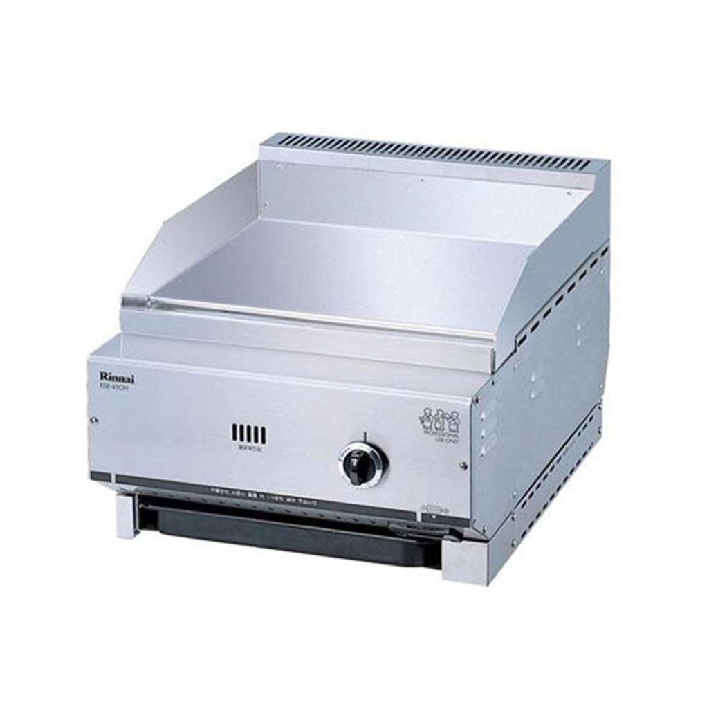 Bếp chiên bề mặt phẳng dùng gas Rinnai RSB-450H - Hàng chính hãng