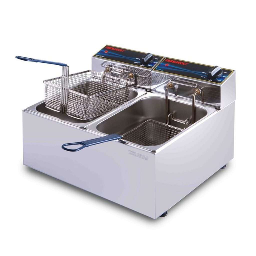 Bếp chiên nhúng điện đôi Berjaya DF11D-17 - Hàng chính hãng