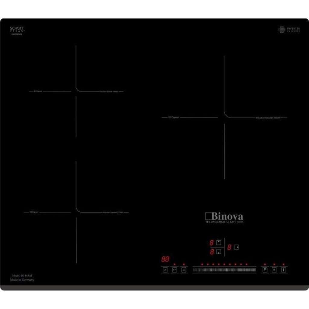 Bếp điện từ âm 3 vùng nấu Binova BI-868AT - Hàng chính hãng