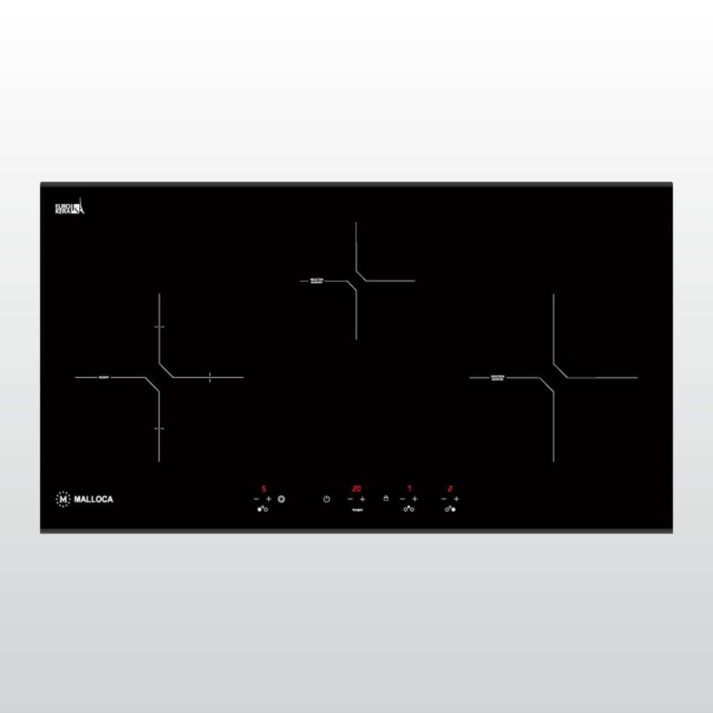 Bếp điện từ kết hợp hồng ngoại Malloca MH-03IR N - Hàng chính hãng