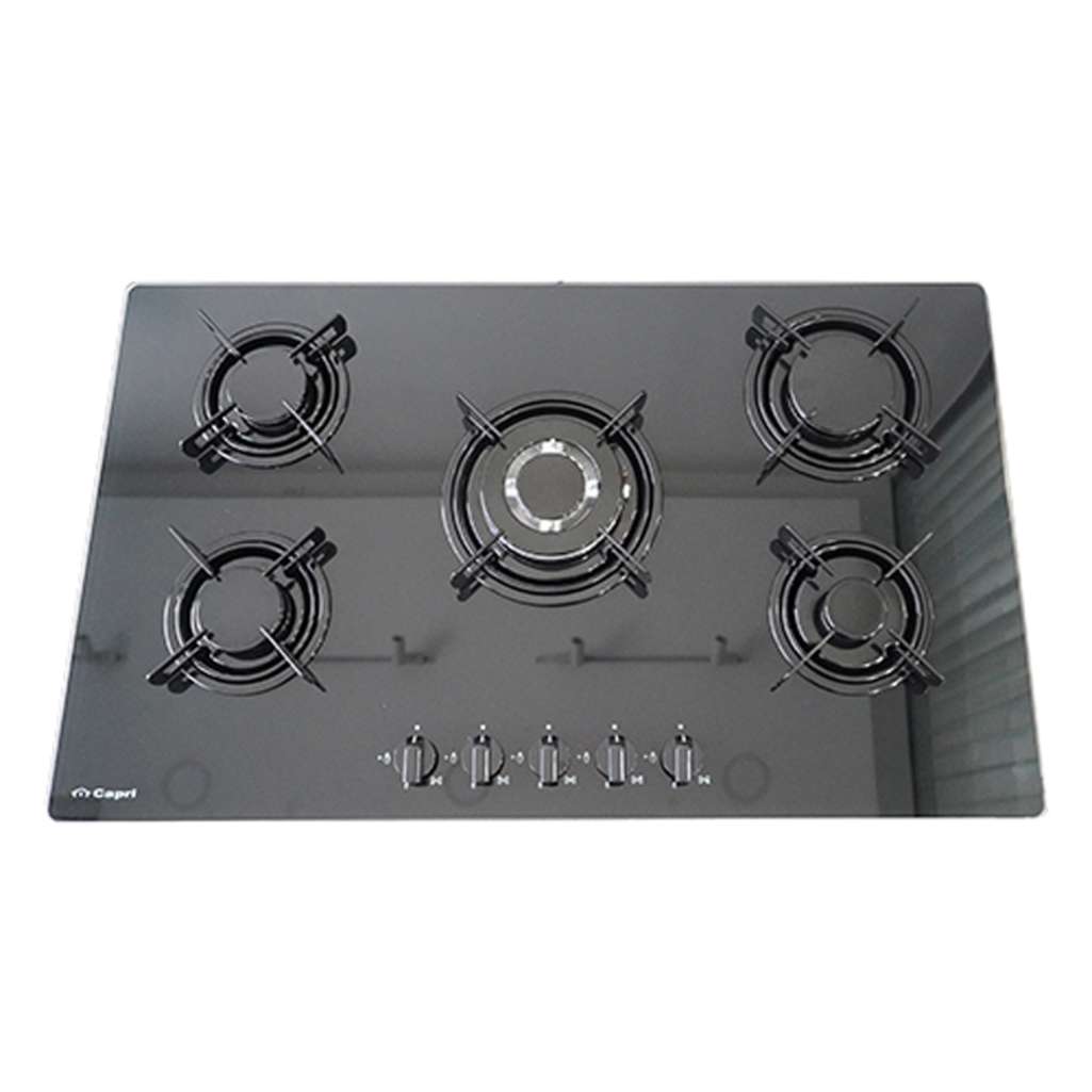 Bếp gas âm kính 5 lò Capri XFG950F-B1 - Hàng chính hãng