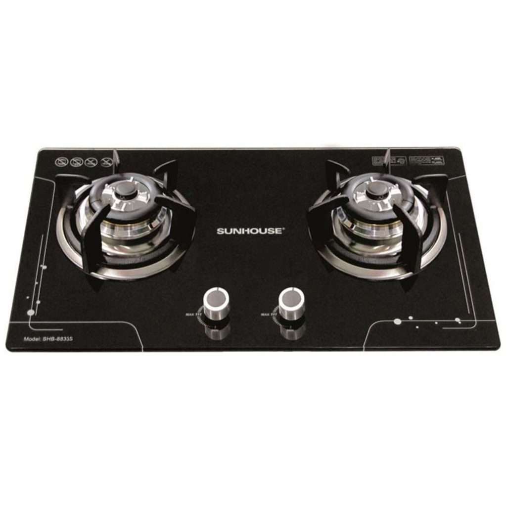 Bếp gas âm kính Sunhouse SHB-8833S - Hàng chính hãng