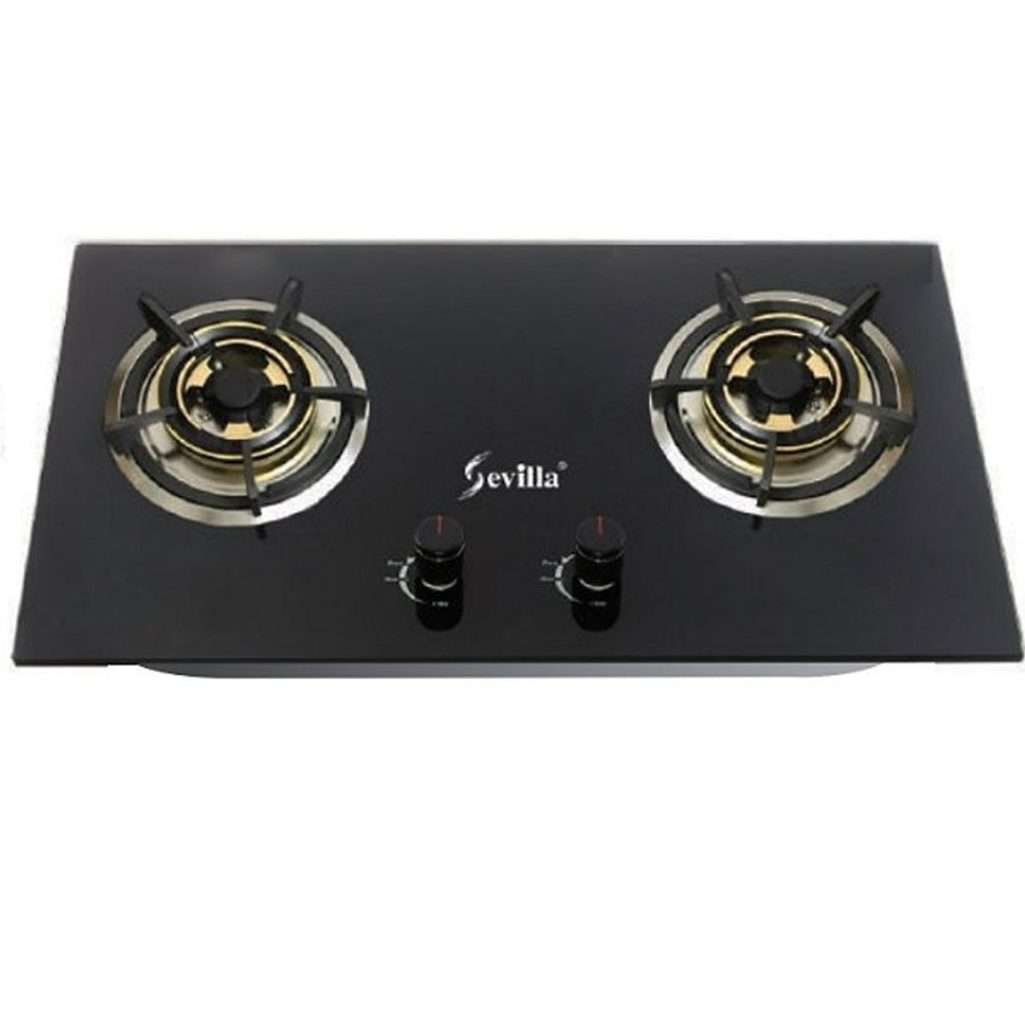 Bếp gas đôi âm kính Sevilla SV-718 - Hàng chính hãng